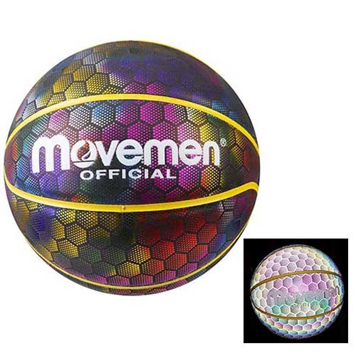

Мяч баскетбольный Movemen №7 light (голографическое покрытие) MN7/LS/51-1