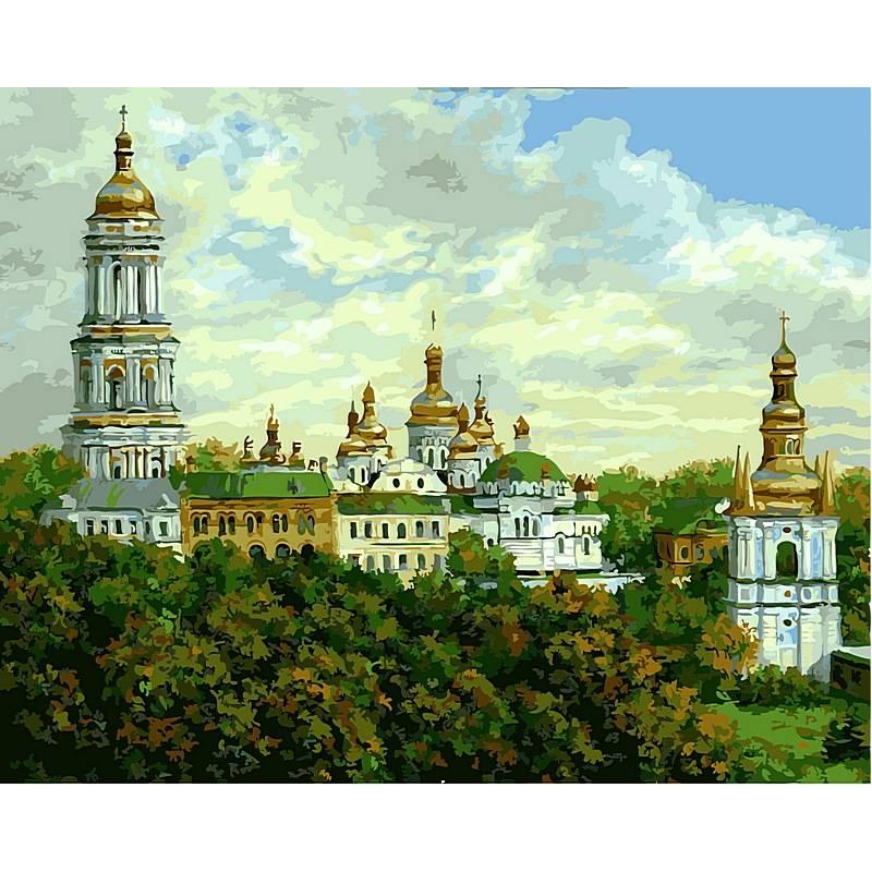 

Картина по номерам Babylon Киево-Печерская Лавра летом 40 х 50 см (VP489)