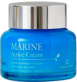 Акція на Крем The Skin House увлажняющий для лица с керамидами Marine Active Cream 50 мл (8809080822739) від Rozetka UA