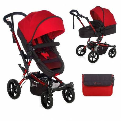 

Коляска трансформер Jane Crosswalk Convert Red Красная (5483/S53)