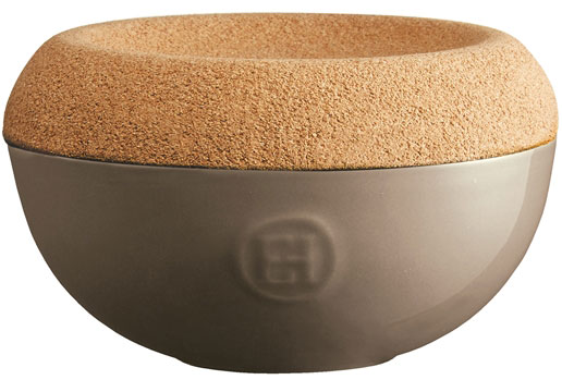 

Солонка Emile Henry Storage 14.6х8.6 см Кремень
