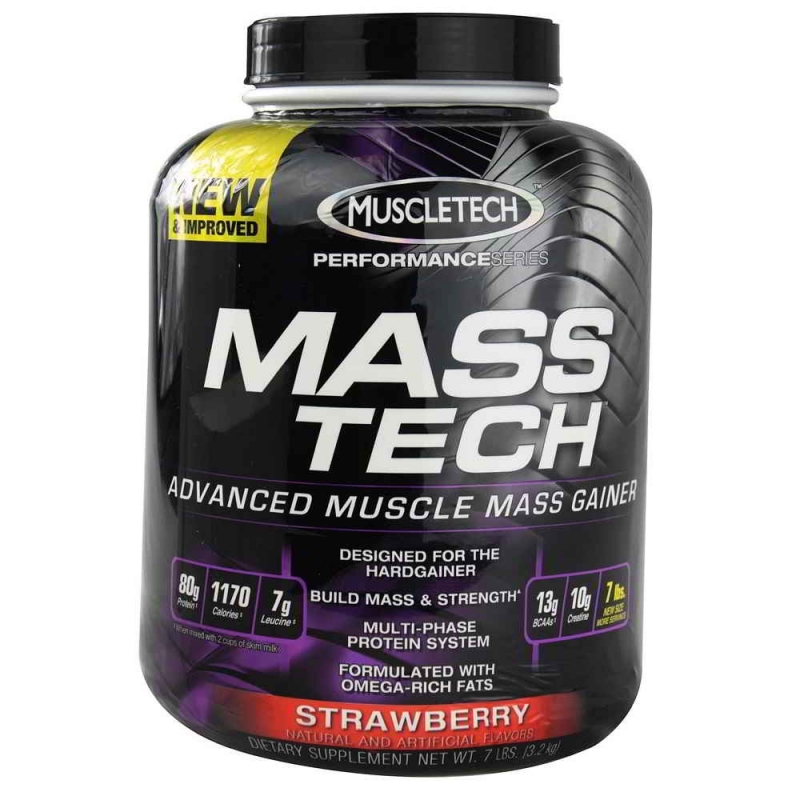 

Гейнер MuscleTech Mass-Tech 3200 грамм Клубника (104378-2)