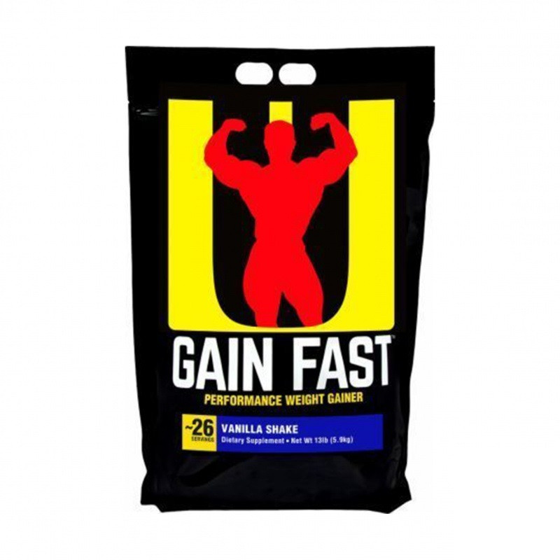 

Гейнер Universal Gain Fast 3100 5900 грамм Ваниль (102489-3)