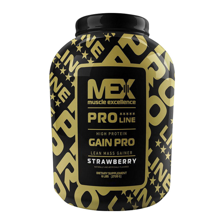 

Гейнер MEX Nutrition Gain Pro 2700 грамм Клубника (103308-2)