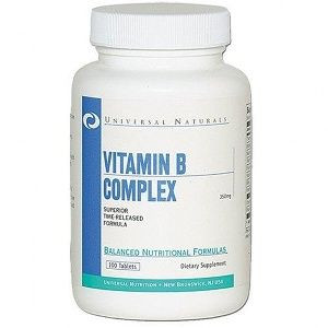 

Комплекс витамина B Universal Vitamin B-complex 100 таблеток (102327)