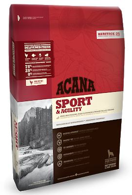 

Сухой корм ACANA Sport & Agility для взрослых собак всех пород с курицей, 11.4 кг