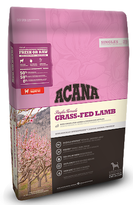 

Сухой гипоаллергенный корм ACANA Grass-Fed Lamb для собак всех пород с ягненком, 17 кг