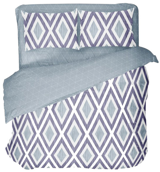 

Комплект постельного белья SoundSleep Violet Rhombus 200x220