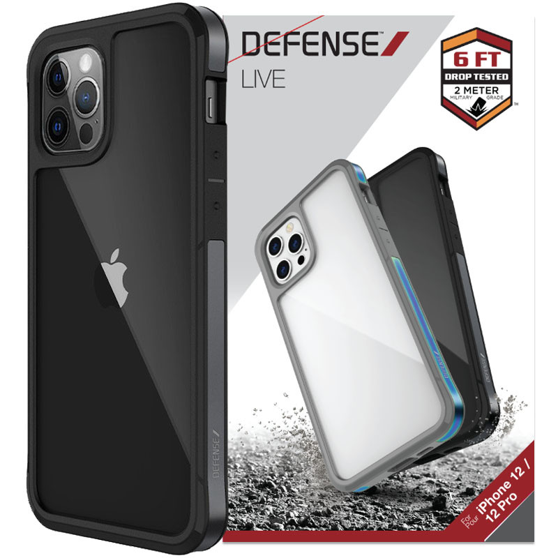 

Чехол Defense Edge Series для iPhone 12 Pro Max Черный / Black