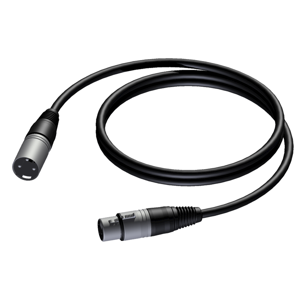 

Коммутационный кабель XLR Male — XLR Female 10 м Procab CAB901/10