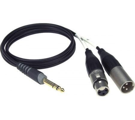 

Коммутационный кабель Jack— 2хXLR 1 м KLOTZ AY10-0100