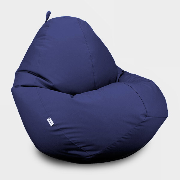 

Кресло мешок Овал Beans Bag Оксфорд Стандарт 90*130 см Цвет Темно Синий