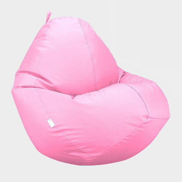 

Кресло мешок Овал Beans Bag Оксфорд Стронг 90*130 см Цвет Розовый