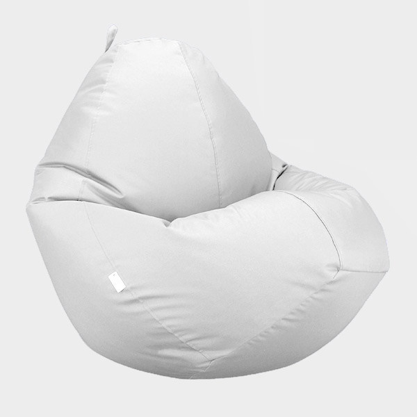 

Кресло мешок Овал Beans Bag Оксфорд Стронг 100*140 см Цвет Белый