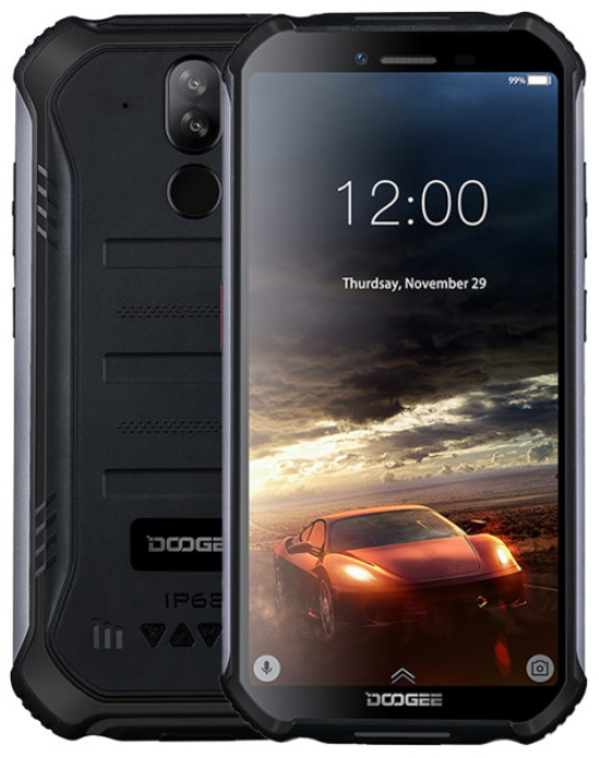 

Doogee S40 black IP68, NFC