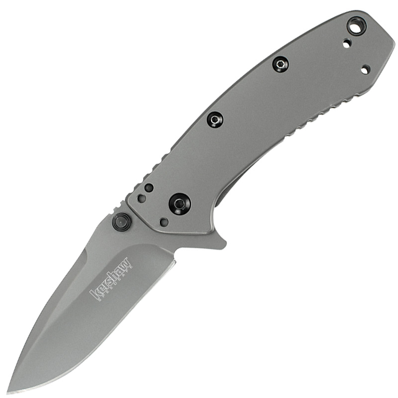 

Нож складной Kershaw Cryo (длина: 165мм, лезвие: 70мм), серый