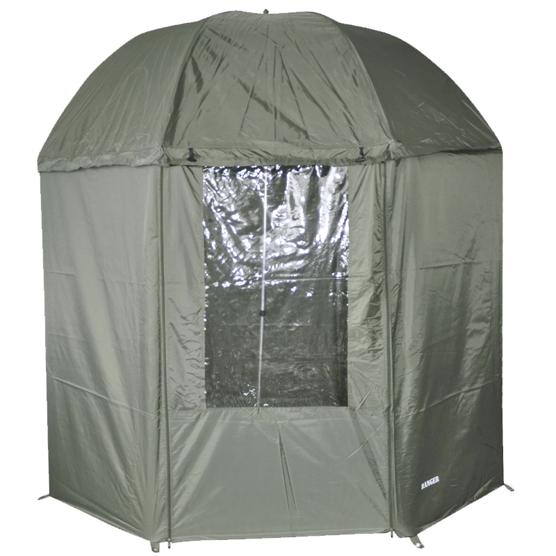 

2 в 1 - зонт + палатка Ranger Umbrella 50 (диаметр: 2,04м), темно-зеленый