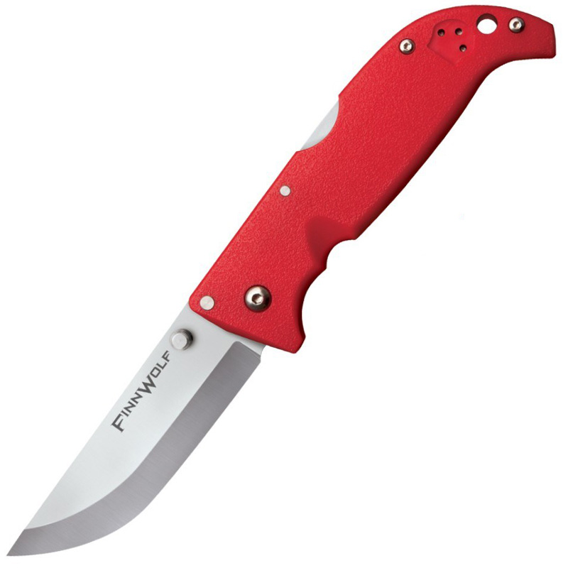 

Нож складной Cold Steel Finn Wolf (длина: 200мм, лезвие: 89мм), красный