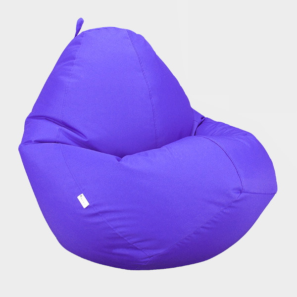 

Кресло мешок Овал Beans Bag Оксфорд Стронг 90*130 см Цвет Сирень