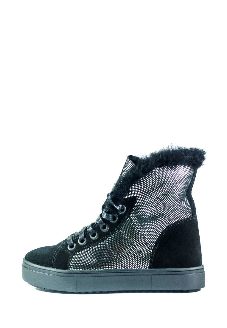 

Ботинки зимние женские MIDA 24738-53Н черно-серебряные (36)