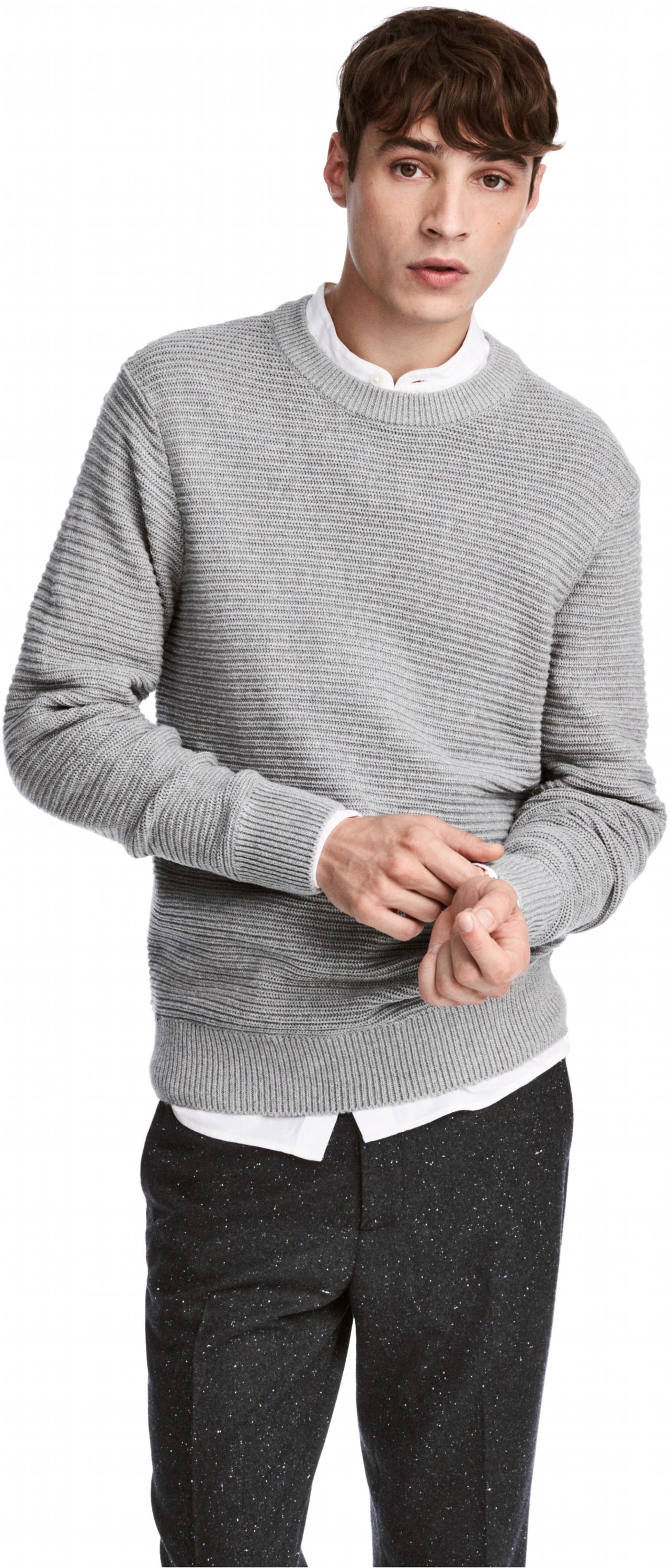 

Джемпер H&M 0515693 XS Серый
