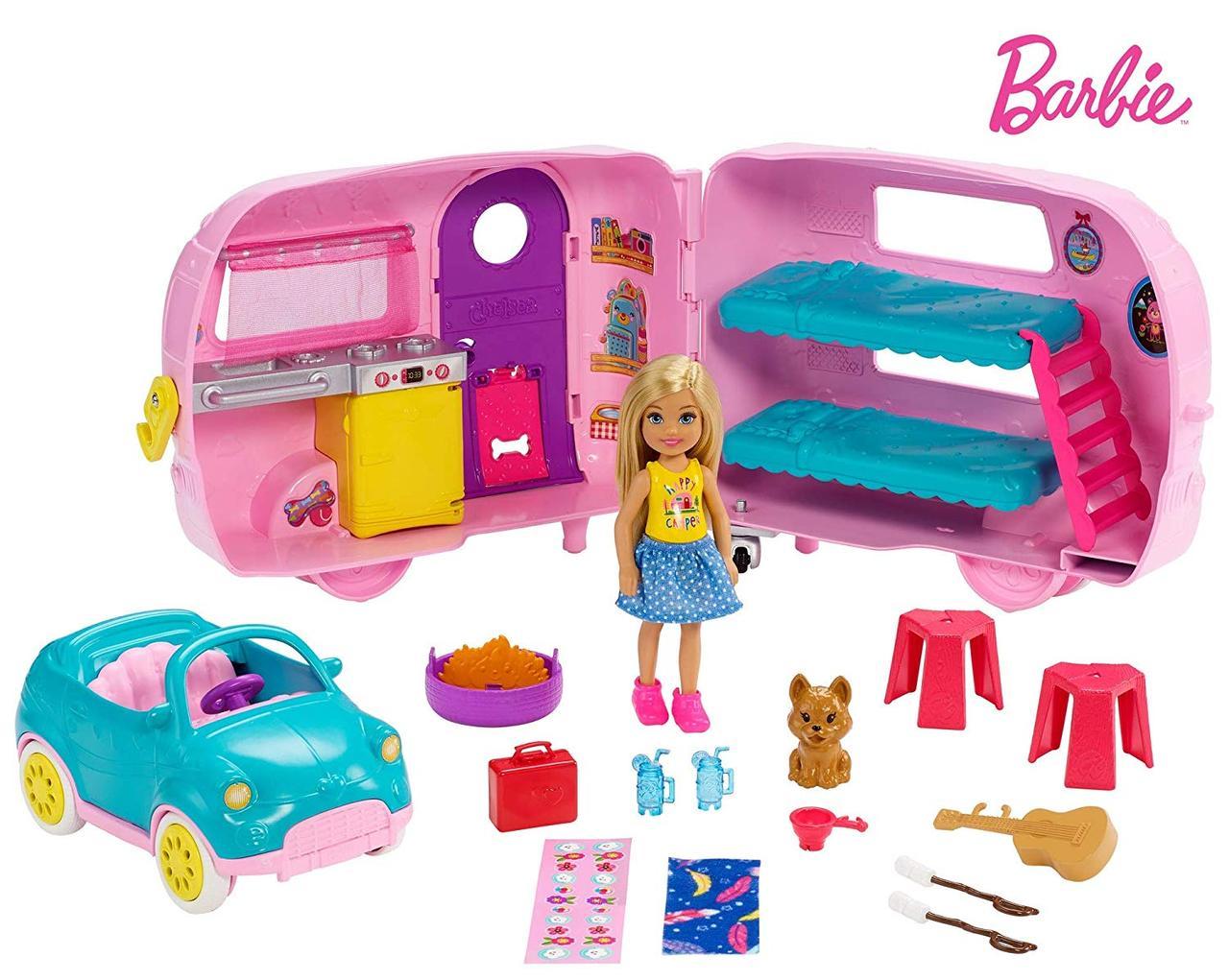 

Игровой набор Барби Челси кемпер Barbie Club Chelsea Camper Mattel