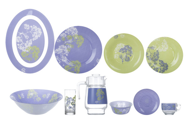 

Сервиз LUMINARC PURPLE MIX&MAT, 46 предметов