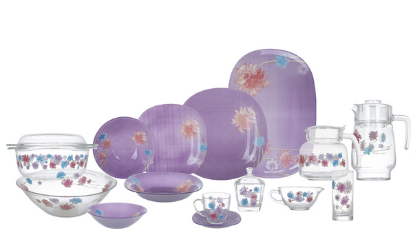 

Сервиз столовый LUMINARC CARINA ANGEL PURPLE, 71 предмет