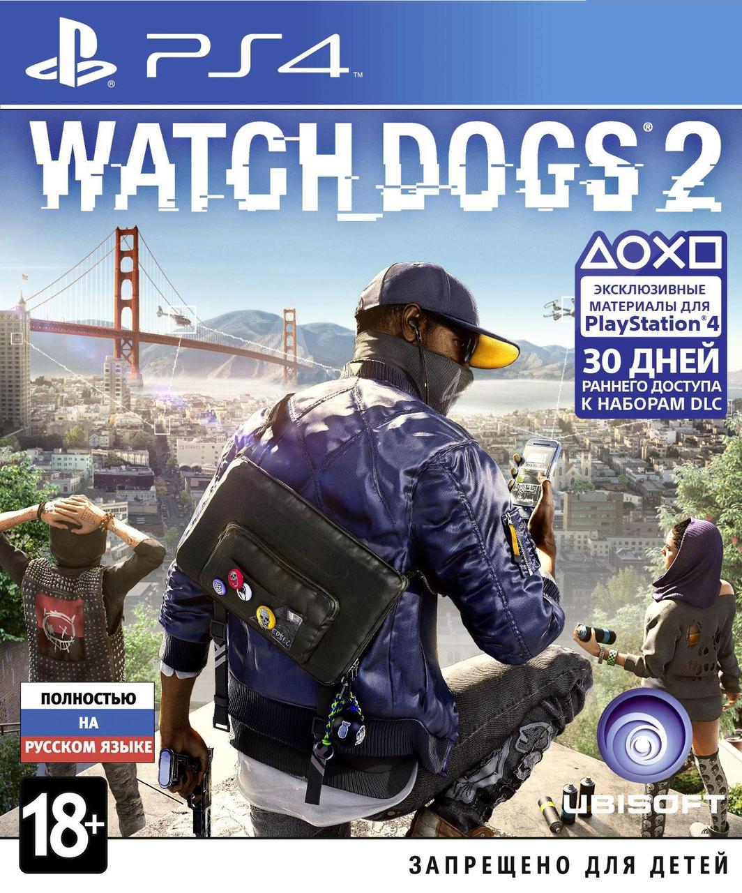 

Watch Dogs 2 (PS4, русская версия)