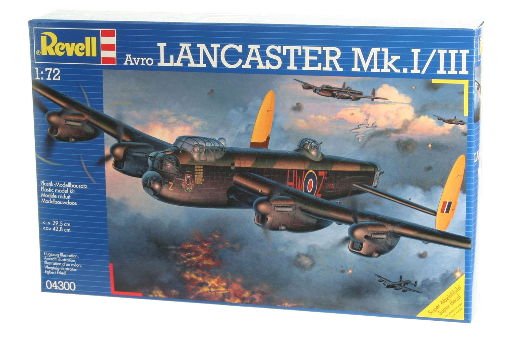 

Сборная модель REVELL Бомбардировщик Avro Lancaster Mk.IIII (REV-04300)