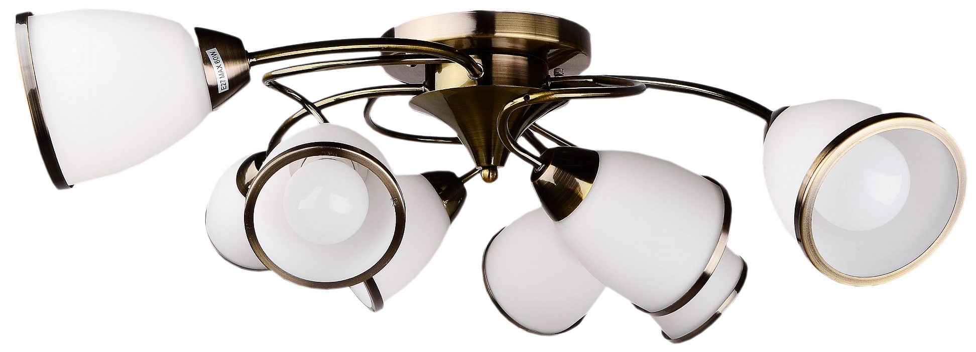 

Люстра Brille LK-402S/8 E27 AB (L67-116)