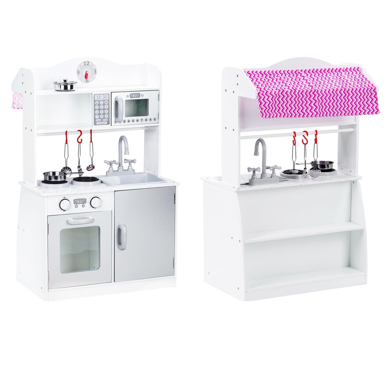 

Детская деревянная кухонная плита и магазин Ecotoys "Country" (830840)