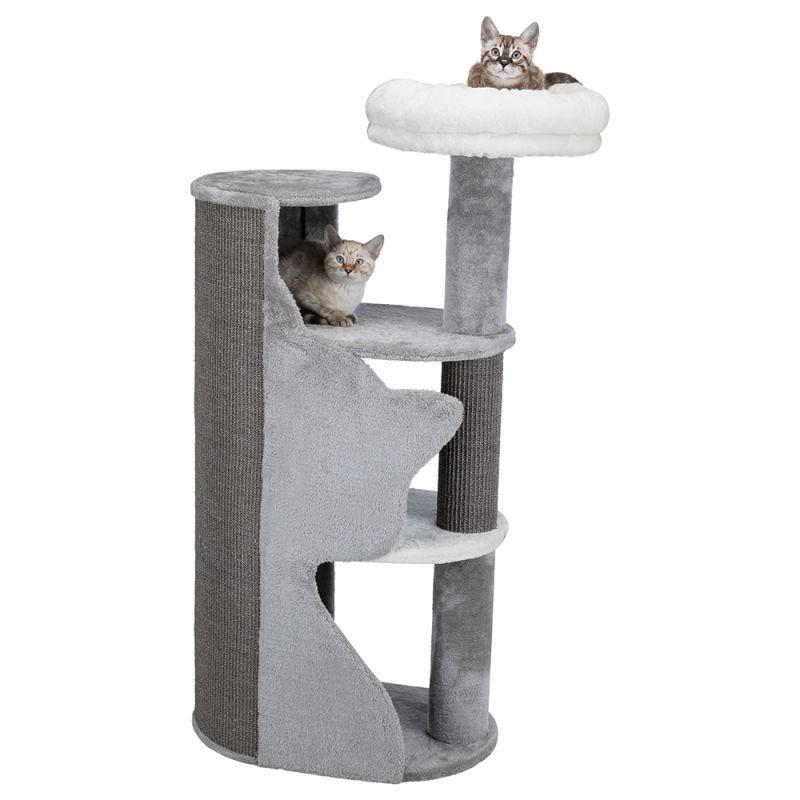 

Игровой комплекс для котов Relax Cat с лежанками для кошки и когтеточкой, серый