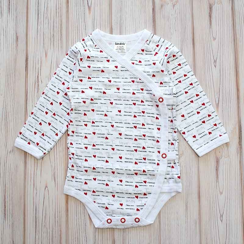

Боди Interkids I LOVE 68 см Белый (770)