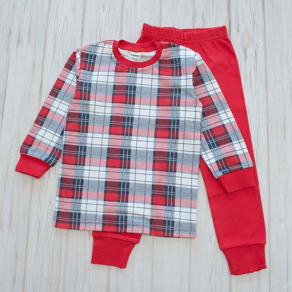

Пижама Interkids Клетка 9 лет 134 см Красная 1722