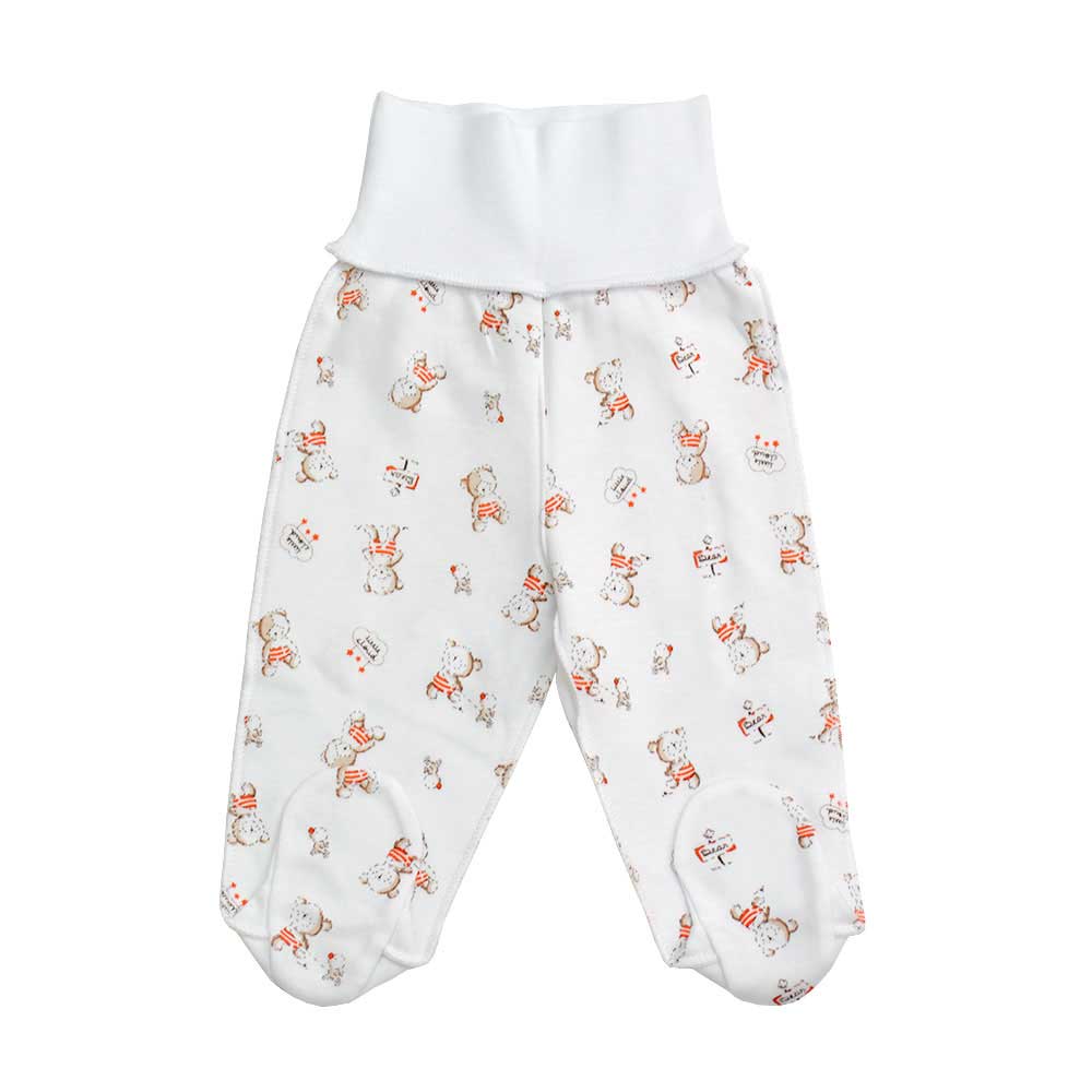 

Ползунки Interkids Мишка 56 см Белые (3862)