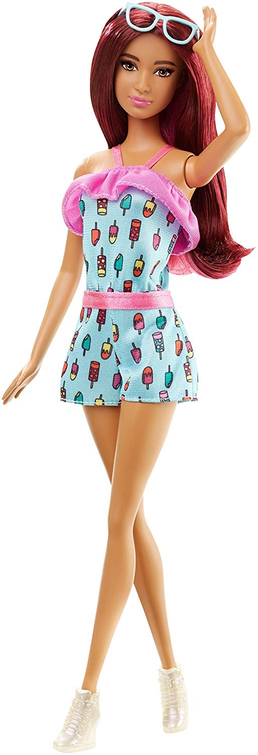 

Кукла Барби Модница 17 (Barbie Fashionistas Doll - 17 Ice Cream Romper)