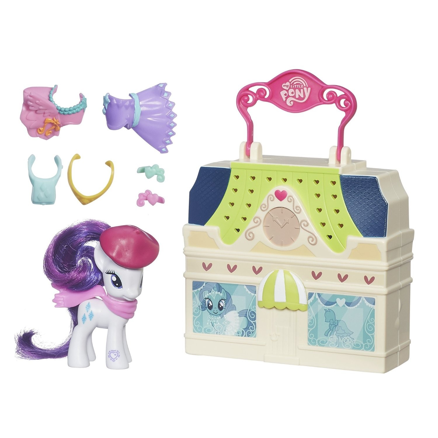 Игровой набор Магазин одежды Рарити Май Литл Пони (My Little Pony  Friendship is Magic Rarity Dress Shop Playset) – фото, отзывы,  характеристики в интернет-магазине ROZETKA от продавца: Zaika | Купить в  Украине: