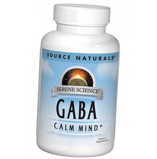 

Гамма-аминомасляная кислота, GABA, Source Naturals 60таб (72355029)