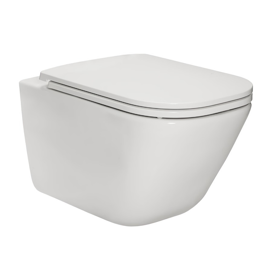 

Унитаз подвесной с сиденьем Soft Close Roca GAP Clean Rim A34H470000 (54768)