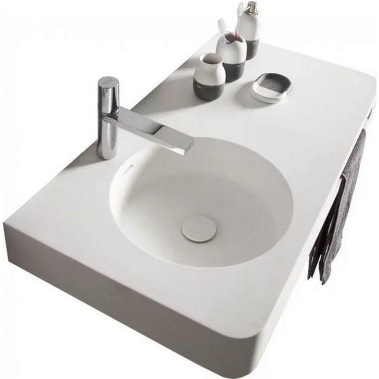 

Раковина с полотенцедержателем Volle Solid surface 13-40-742 (54433)