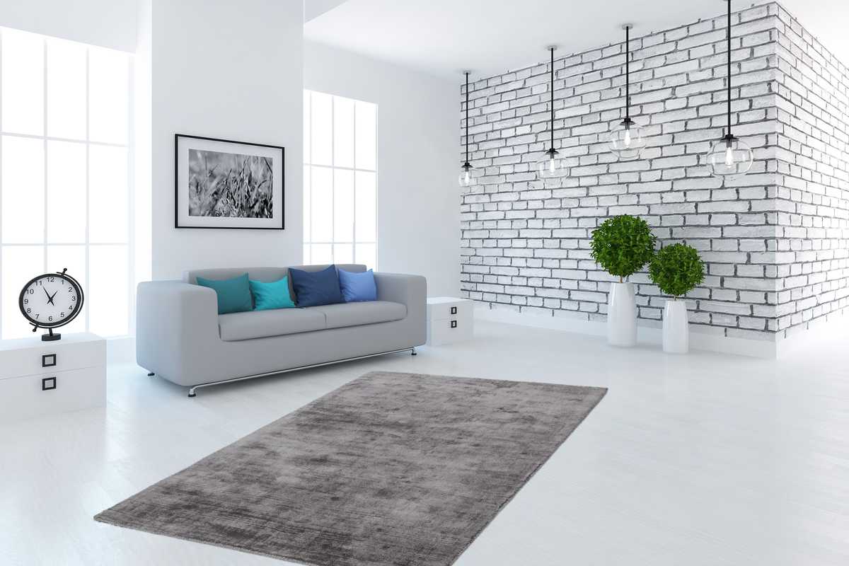 

Ковер Arhome Ковер Luxury 110 Grey/Antracite 80x150 ZDNT5-80-150