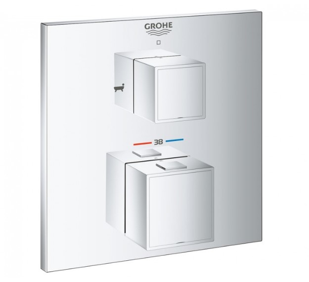 

Термостат на 2 потребителя GROHE GROHTHERM CUBE 24155000 (57200)