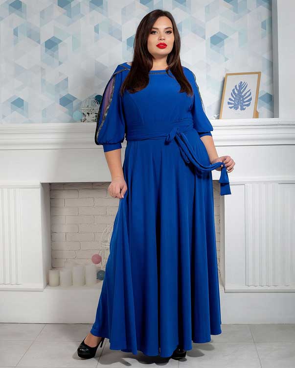 

Платье Angelina 10740-4 ярко-синий, Платье Angelina 10740-4 ярко-синий 60