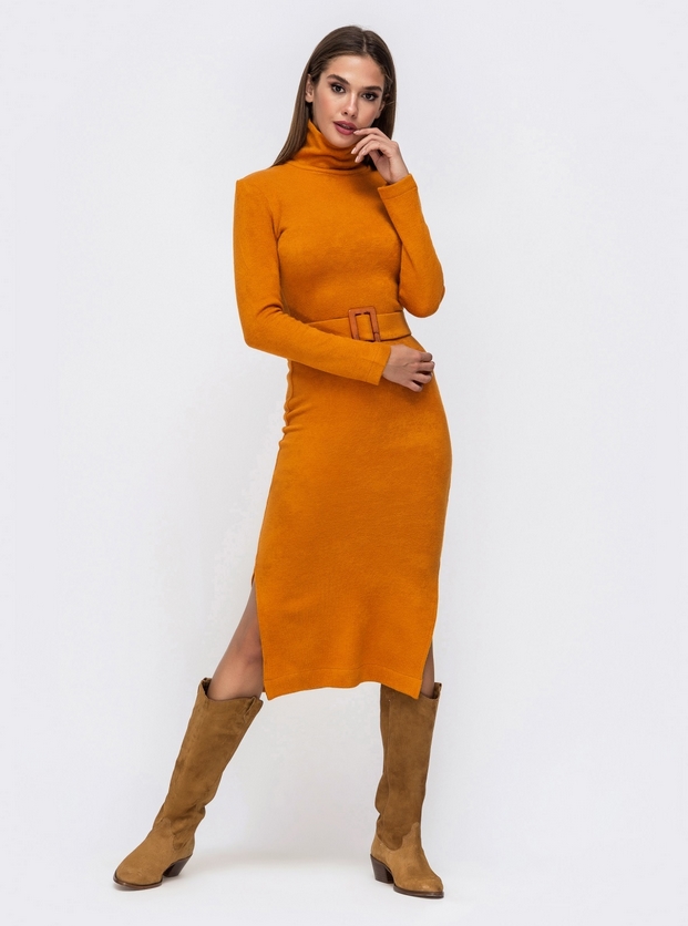 

Платье Molegi 10620 желтое, Платье Molegi 10620 желтое 46