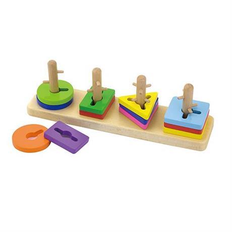 

Головоломка Viga Toys "Форма и цвет" (50968)
