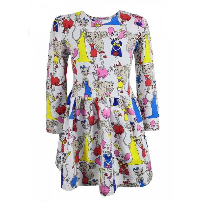 

Платье KidsCouture "КОШЕЧКА" 110 см Разноцветное