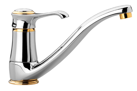 

Смеситель для кухни Emmevi Tiffany CO6095 (хром-золото)