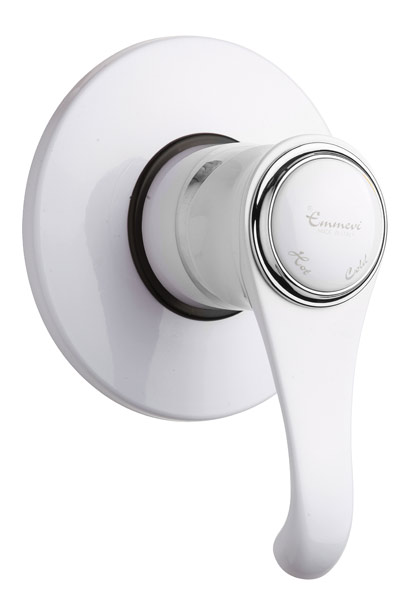 

Смеситель для душа Emmevi Tiffany BC6009 скрытого монтажа (белый-хром)