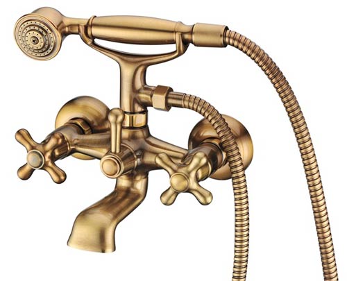 

Смеситель для ванны Emmevi Deco Classic BR12011 низкая с/акс (бронза)